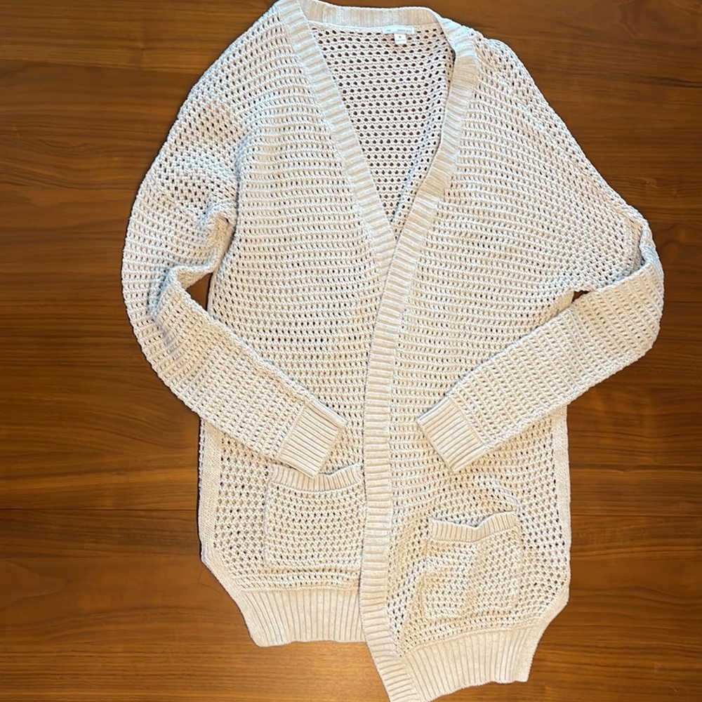 Gap open loop cardigan
